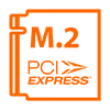 Поддержка интерфейса M.2 (PCIe 2.0)