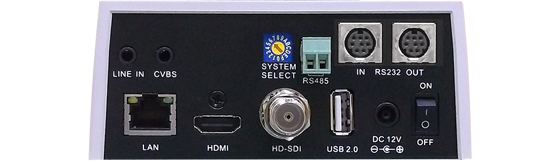 Интерфейсы камеры Prestel HD-PTZ412ST
