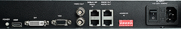 Интерфейсы панели Prestel VWP-46B3
