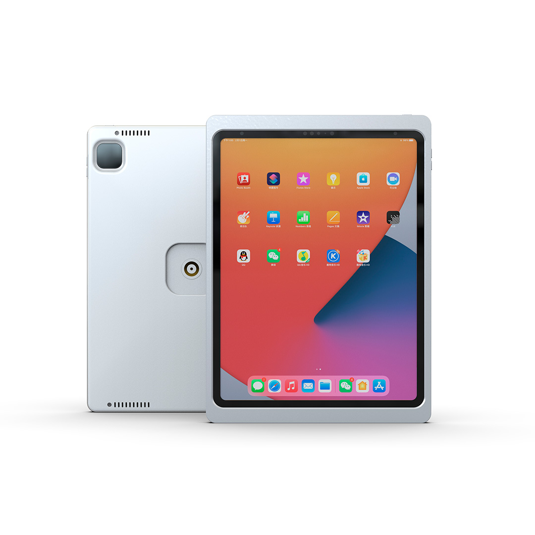 Чехол Emonita A10 для iPad Pro 12.9 (3/4/5/6 поколения), (Silver)