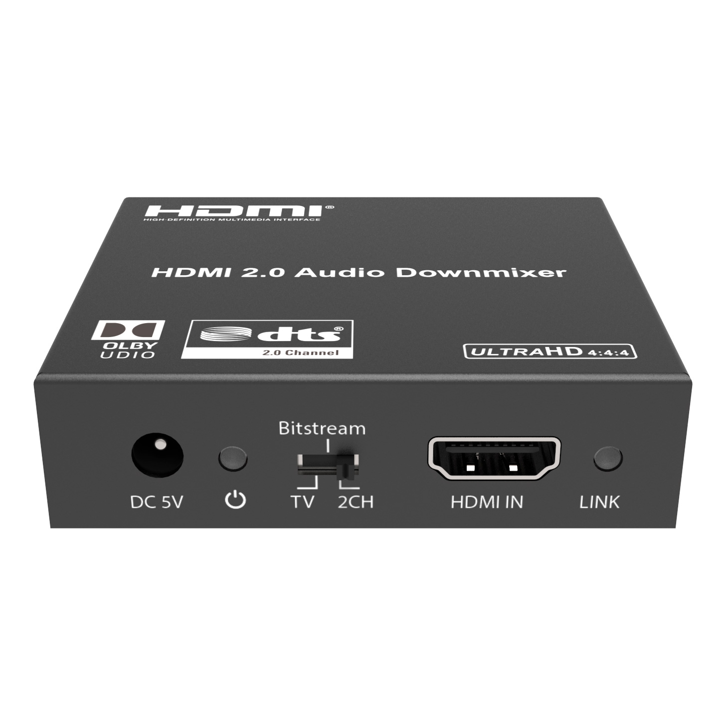Аудиоэкстрактор HDMI, поддержка downmix, Prestel AED-4K