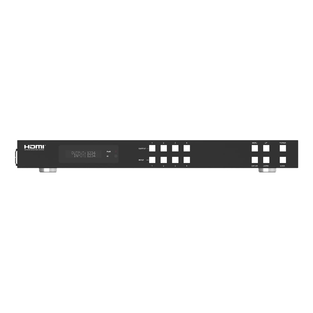 Матричный коммутатор 4х4 с HDBaseT Prestel FM-44H2HBT