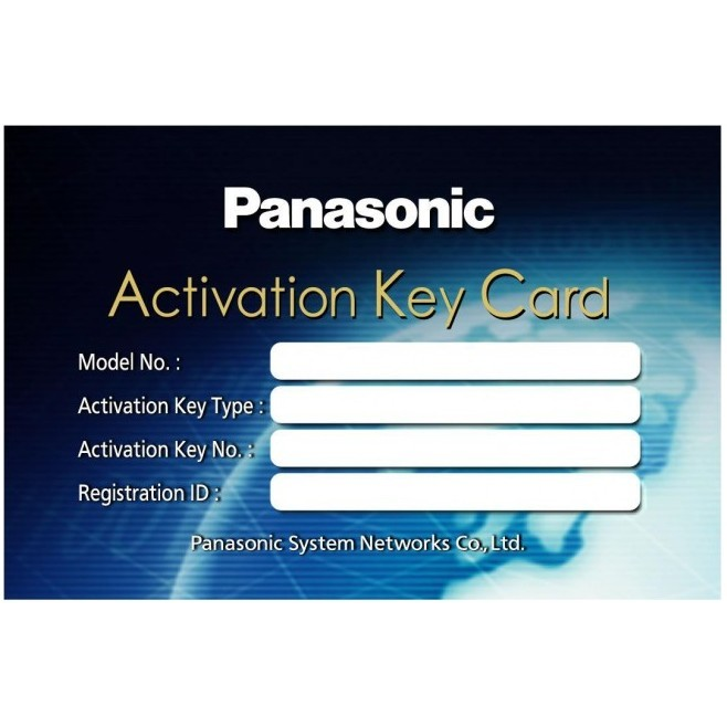 Ключ активации Panasonic KX-VCS701W: купить в Москве