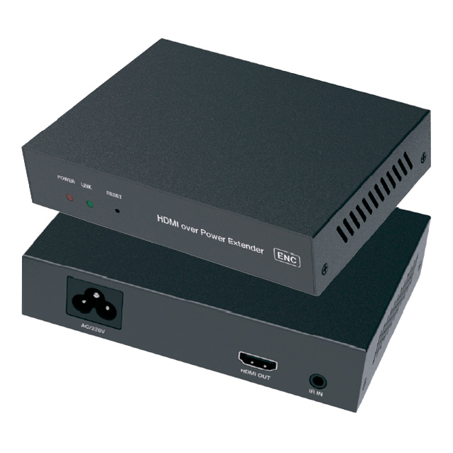 Передатчик и приемник HDMI1.3 по электрической сети, H.265, 1080P60, ИК, Prestel EHD-PLE