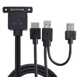 Проприетарный кабель HDMI-A и USB-A для подключения к док-станции (1.2 м): купить в Москве