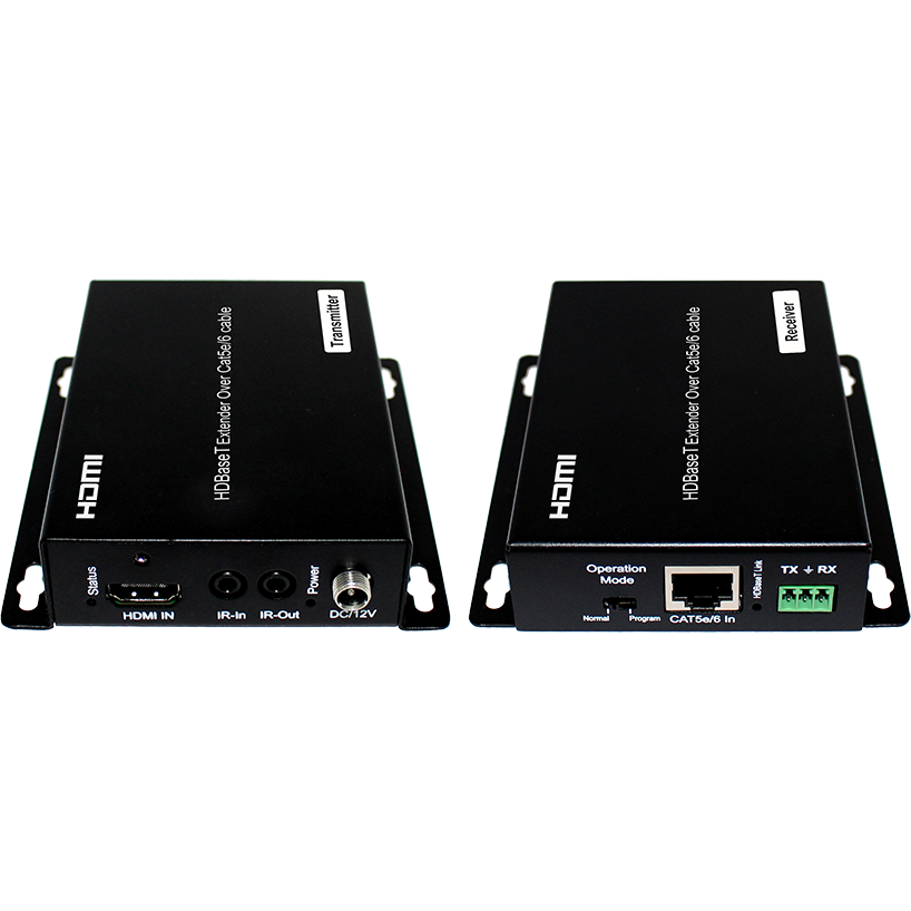 Передатчик и приемник сигнала HDBaseT по LAN Prestel EHD-4K70