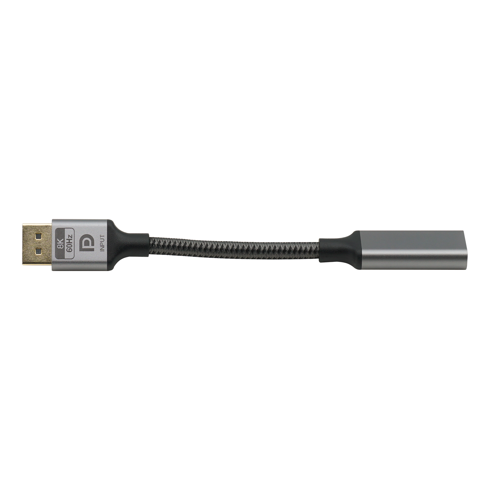 Адаптер кабельный DisplayPort 2.0 (m) - HDMI 2.1 (f), Lideo AC-DP20HD21