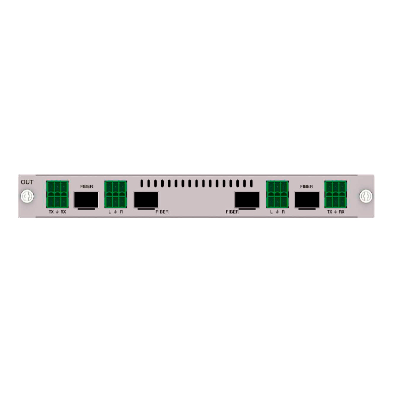 4-канальная плата выходов FIBER 4K, Prestel OC-4K4FIBER