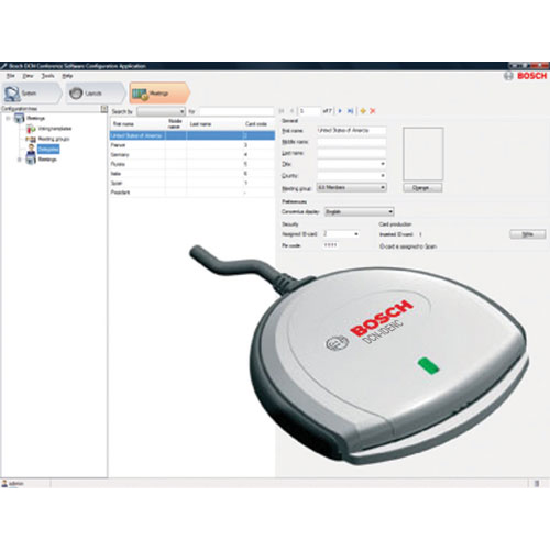 Программный модуль кодирования ID-карт Bosch  DCN-SWID