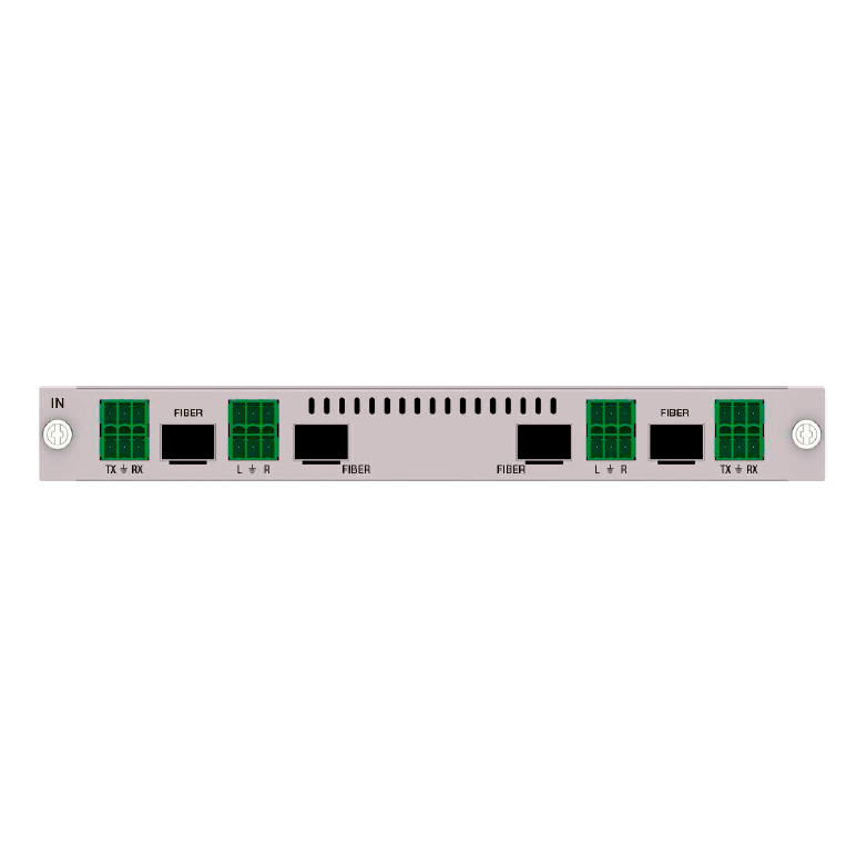 4-канальная плата входов FIBER 4K, Prestel IC-4K4FIBER