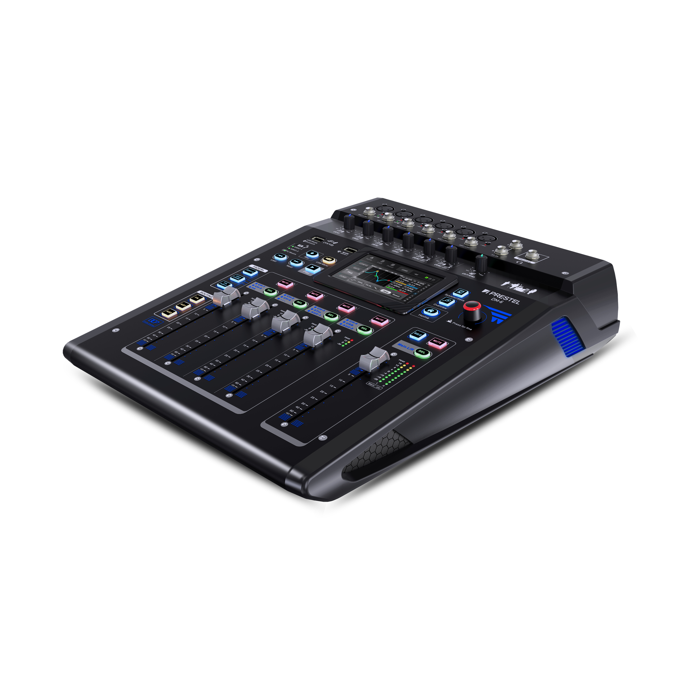 Цифровой микшер 6 каналов, Prestel DM-6