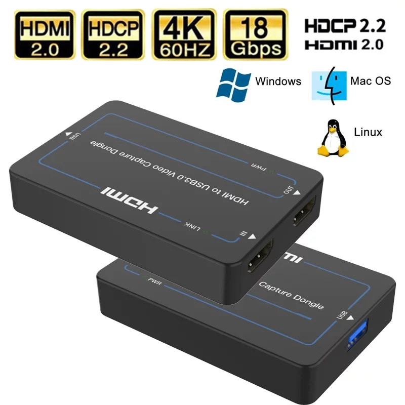 Устройство захвата HDMI в USB3.0 Lideo HTU-4K: купить в Москве