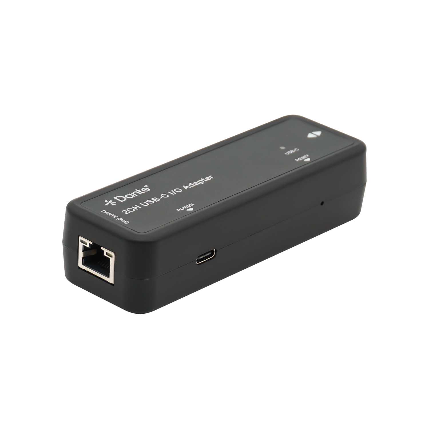 Конвертер Dante в USB, 2x2 канала, разъем USB-C, Prestel ADPX-22USBC