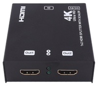 HDMI сплиттер с масштабированием от 1080р до 4К 