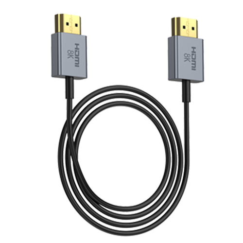 Кабель тонкий, HDMI 2.1, 1 м, Lideo CHDS21-010