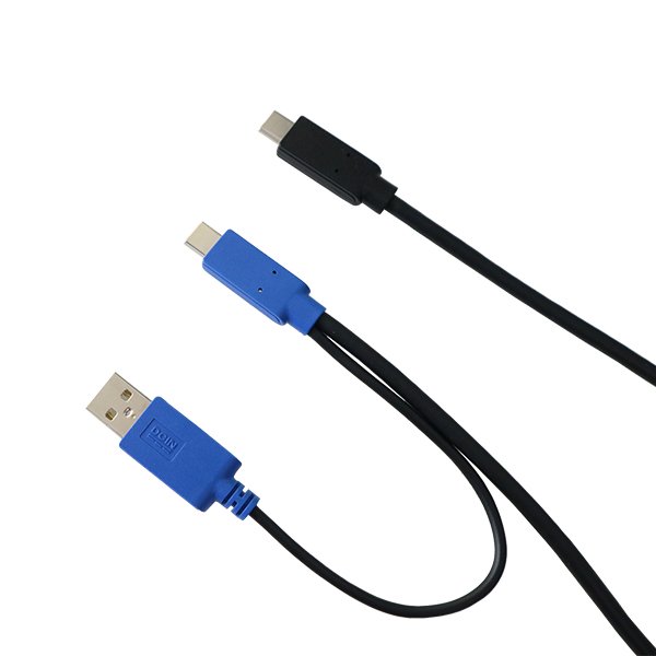 USB Type-C для видео и Y-образный кабель независимого питания (0.5 м): купить в Москве