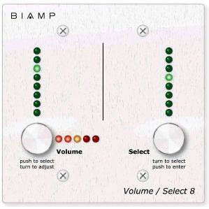 Biamp VOLUME/SELECT 8