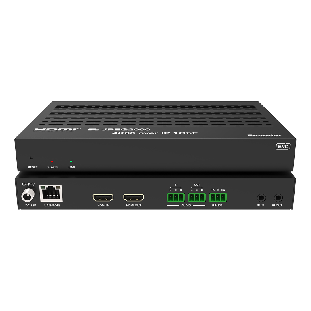 Передатчик TX-HDMI 4K60 и аудио по IP Prestel IPN-4KJ2000PTX-S