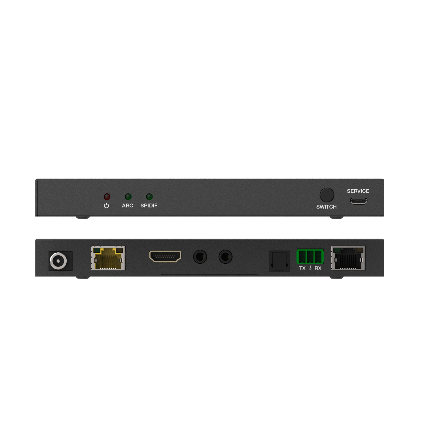 Приемник сигнала HDMI по HDBaseT, 4K60 до 70 м, 1080p60 до 100м Prestel EHD-4K100L-RX