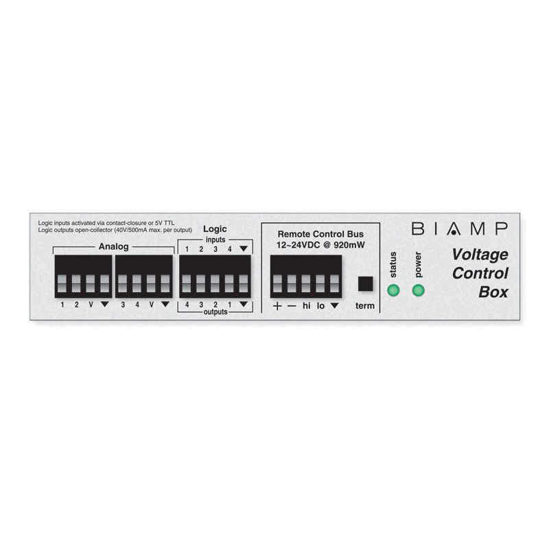 Блок для подключения аналоговых удаленных панелей Biamp-VCB