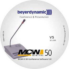 Beyerdynamic MCW-D 50 Editor Conference Software