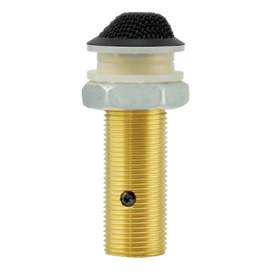Поверхностный врезной микрофон, конденсаторный, узконаправленный, 80Гц-18кГц, чёрный, Relacart BM-111/B