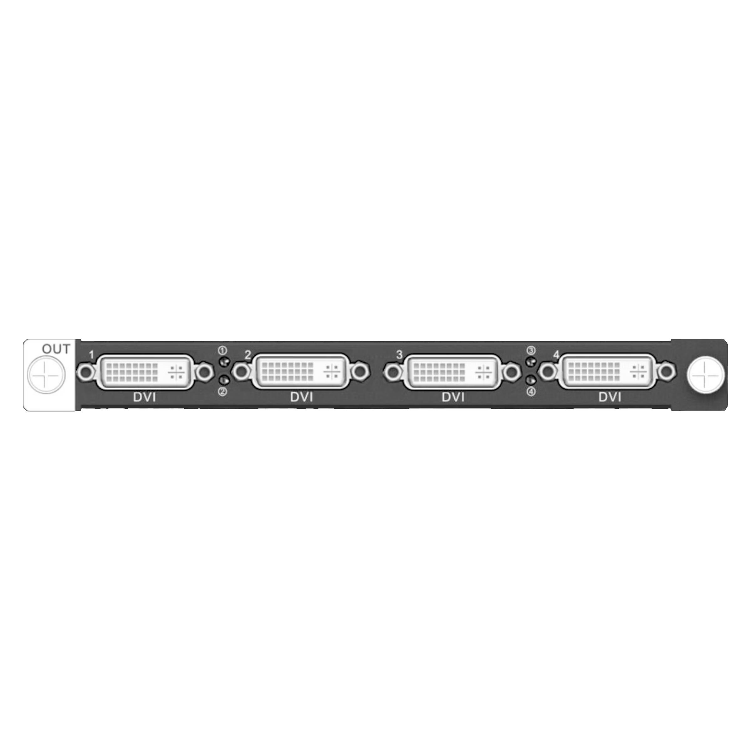 Плата выходов DVI х4 144 Гц для контроллеров NovaStar серии H