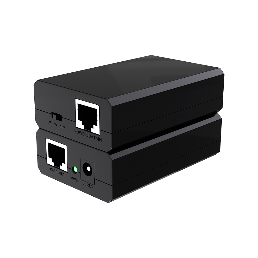 Гигабитный неизолированный сплиттер PD PoE, Prestel NPS-1C1-5V8-12V20-1C1