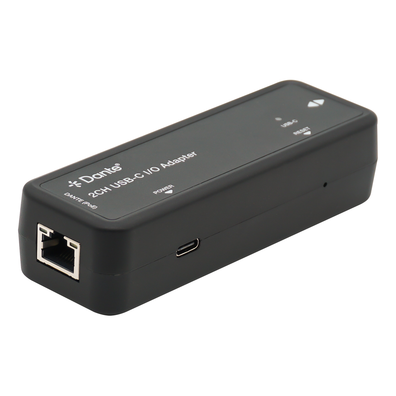 Конвертер Dante в USB, 2x2 канала, разъем USB-C, Prestel ADPX-22USBC