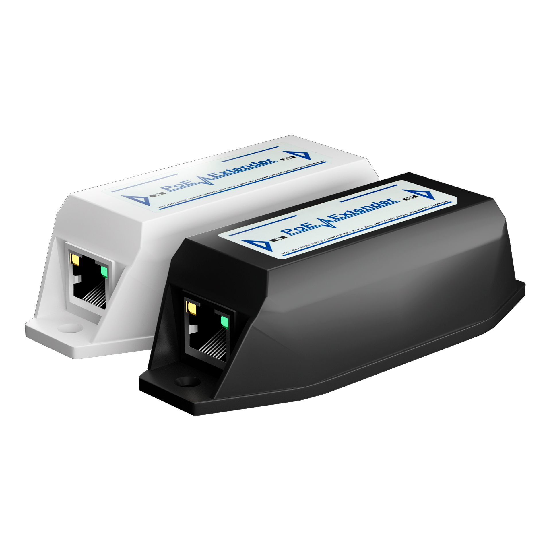 Неуправляемый удлинитель PoE 30 Вт, Prestel NEI-2C1-30P-1C1