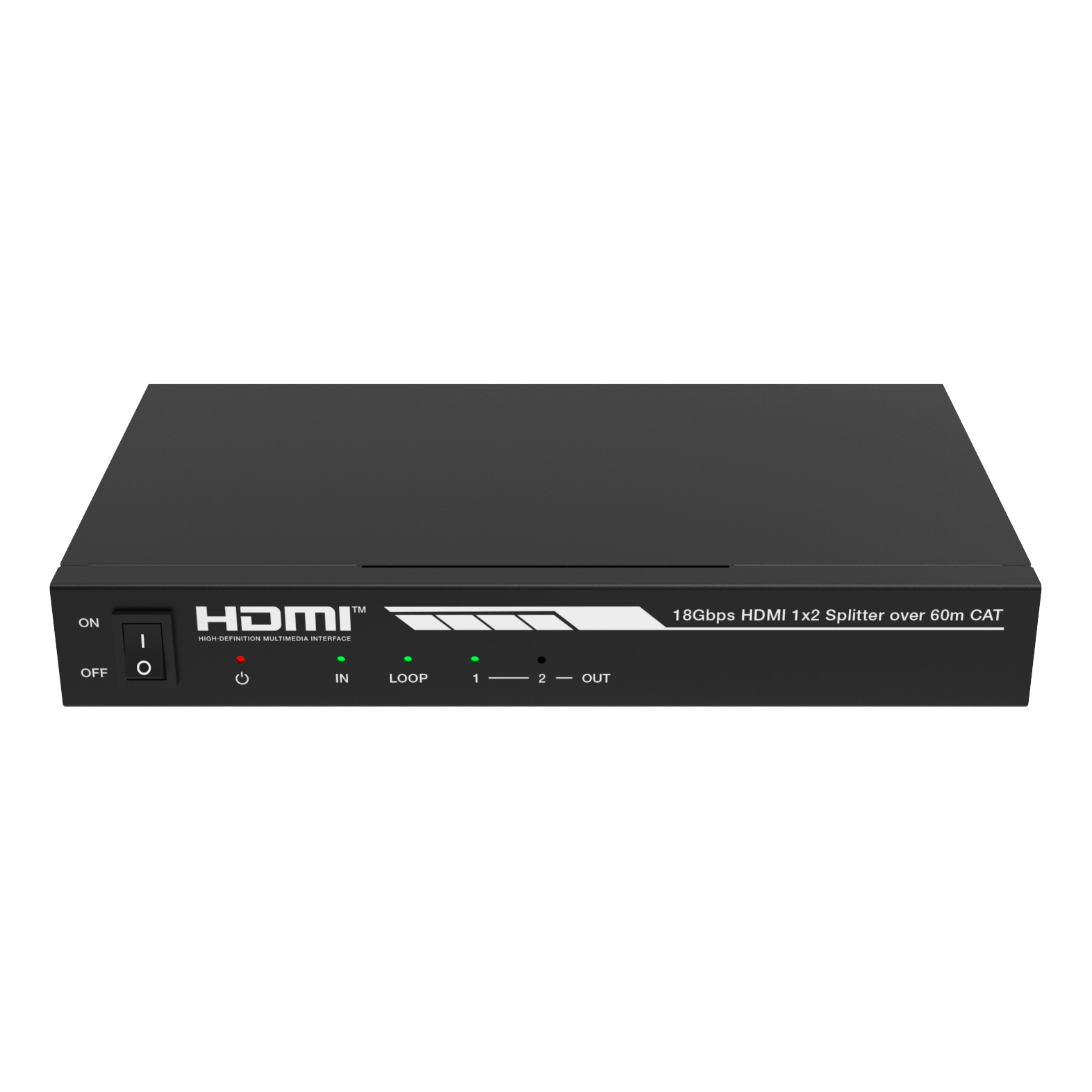 Набор из (1) сплиттера HDMI 2.0 1:2 HDBT и (2) приемников, Prestel SP-H2-12T60: купить в Москве