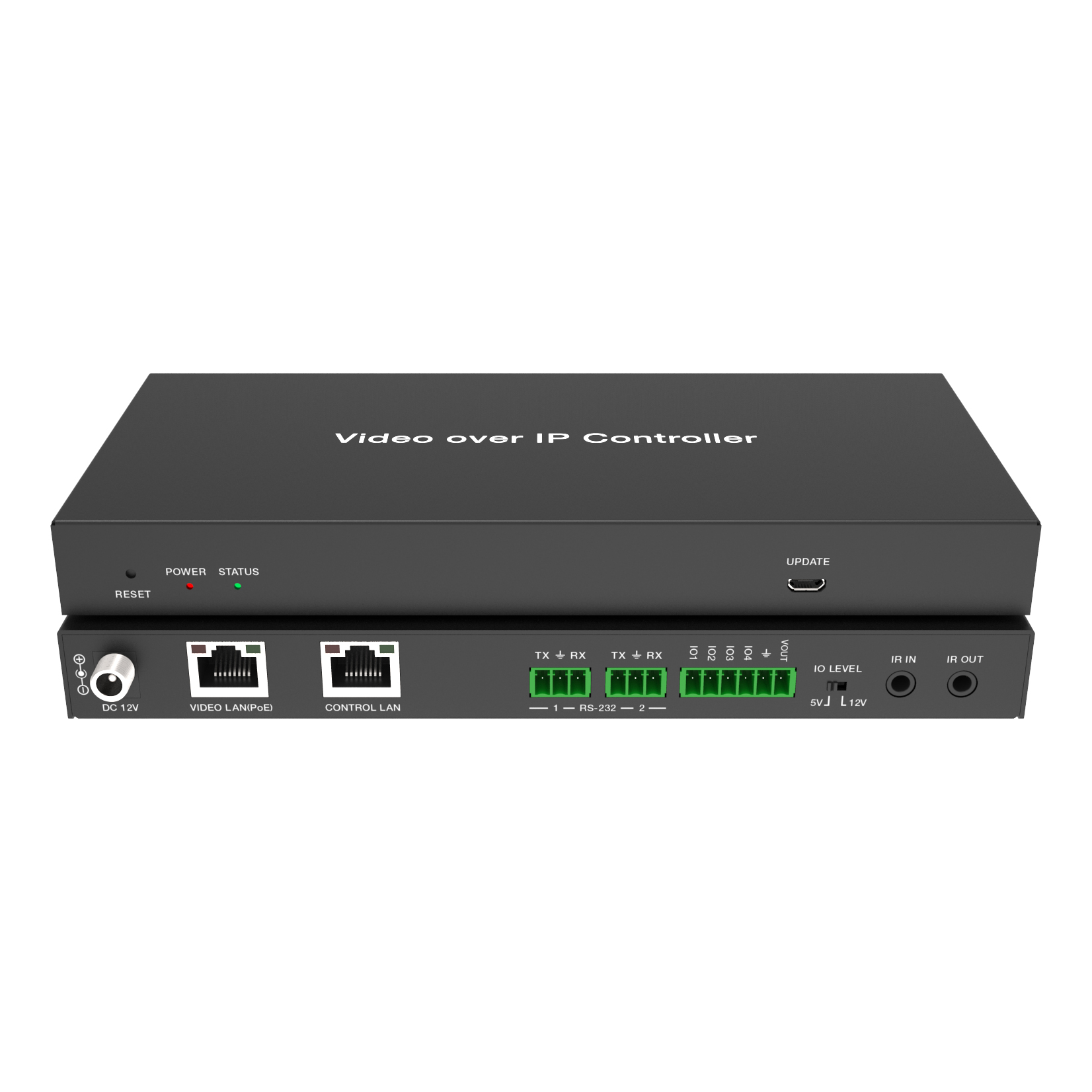 Блок управления Prestel IPC-4KSDVOE-R2