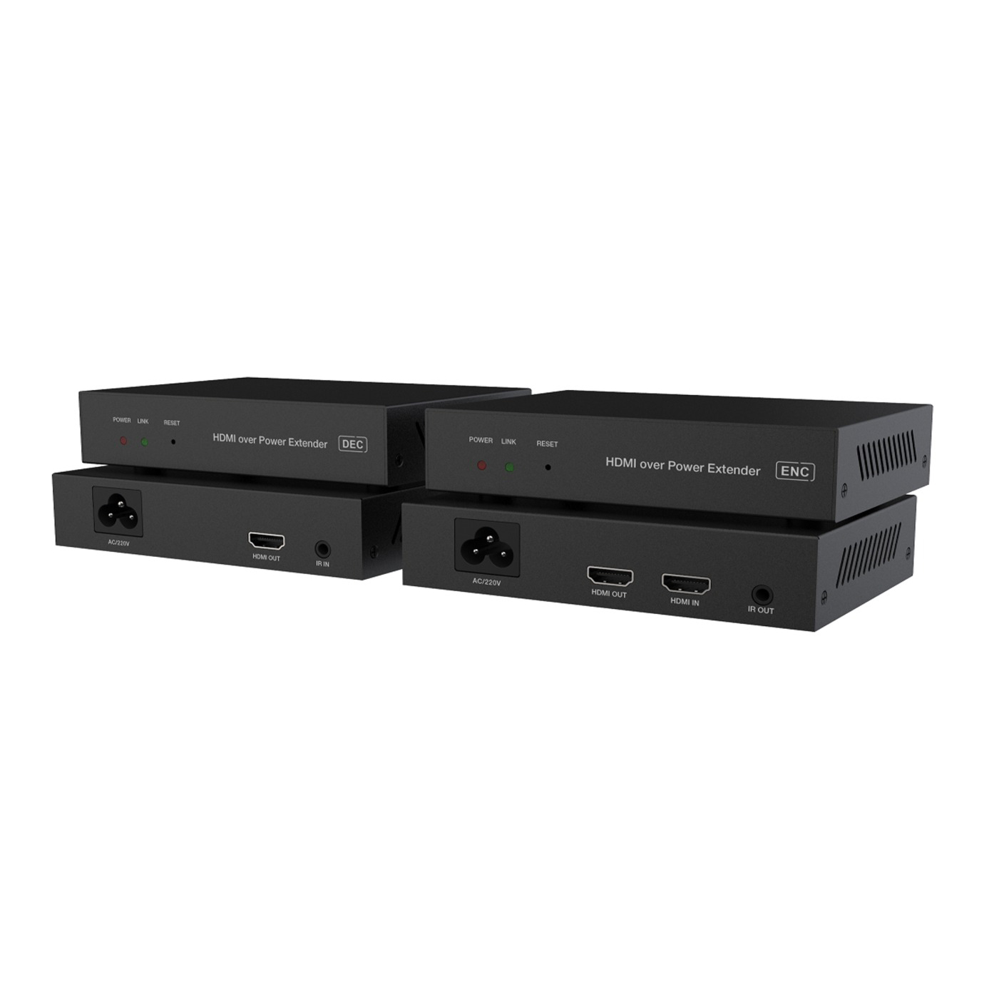 Передатчик и приемник HDMI1.3 по электрической сети, H.265, 1080P60, ИК, Prestel EHD-PLE
