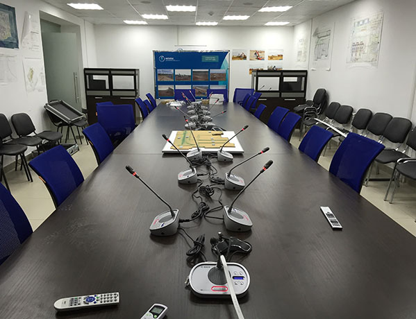 Переговорные комнаты в АО «НИПИгазпереработка» 