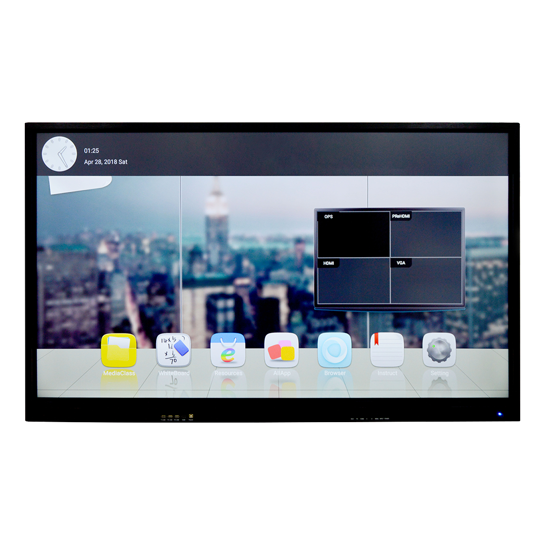 Интерактивная панель со встроенным ПК Prestel TSP-4K982