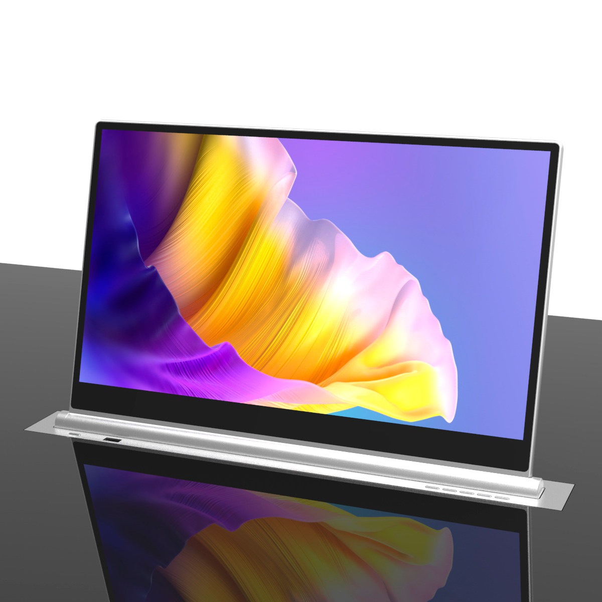 Выдвижной моторизированный монитор 21.5" серебристый Prestel XLS-215S