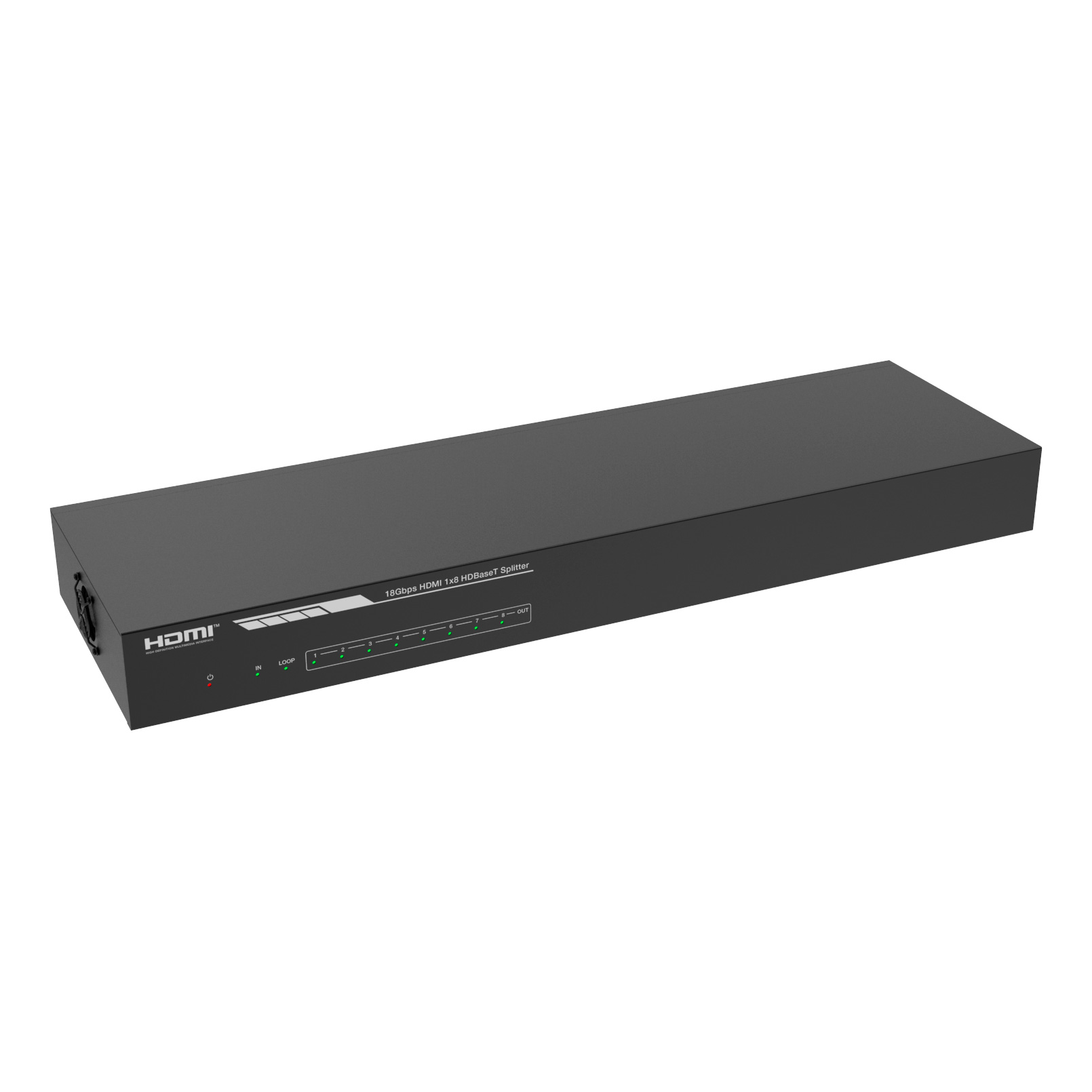 Набор из (1) сплиттера HDMI 2.0 1:8 HDBaseT и (8) приемников, Prestel SP-H2-18T150: купить в Москве
