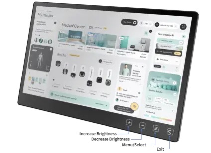 True-Flat Touchscreen Glass