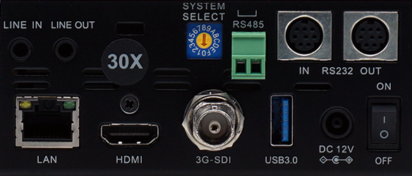 Интерфейсы Prestel HD-PTZ430HSU3