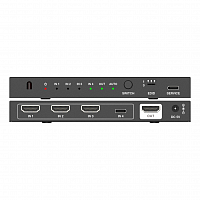 Коммутатор 4x1 HDMI 2.1, HDCP 2.3, Type-C, Lideo SW41HC-8K: купить в Москве