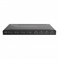 Переключатель KVM, HDMI 2.0b 4x1, USB 2.0, Prestel KVM-4K41H: купить в Москве