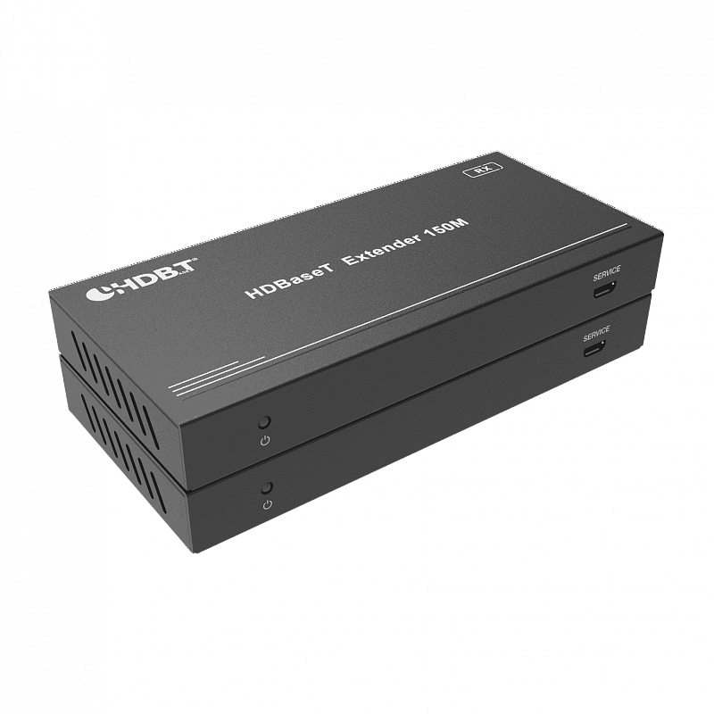 Передатчик и приемник сигнала HDMI по HDBaseT Prestel EHD-4K100: купить в Москве