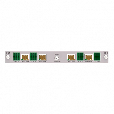 4-канальная плата выходов HDBASET 150M 4K, Prestel OC-4K4HBT150
