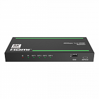 Сплиттер 1x4 HDMI 2.1, HDCP 2.3, Lideo SP-8K14: купить в Москве