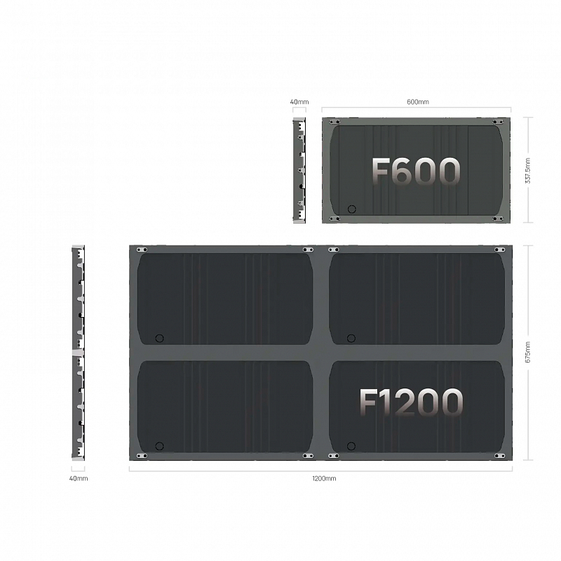 Светодиодный экран COB 600x337.5 1.25 мм Prestel LED-F600CX12: купить в Москве