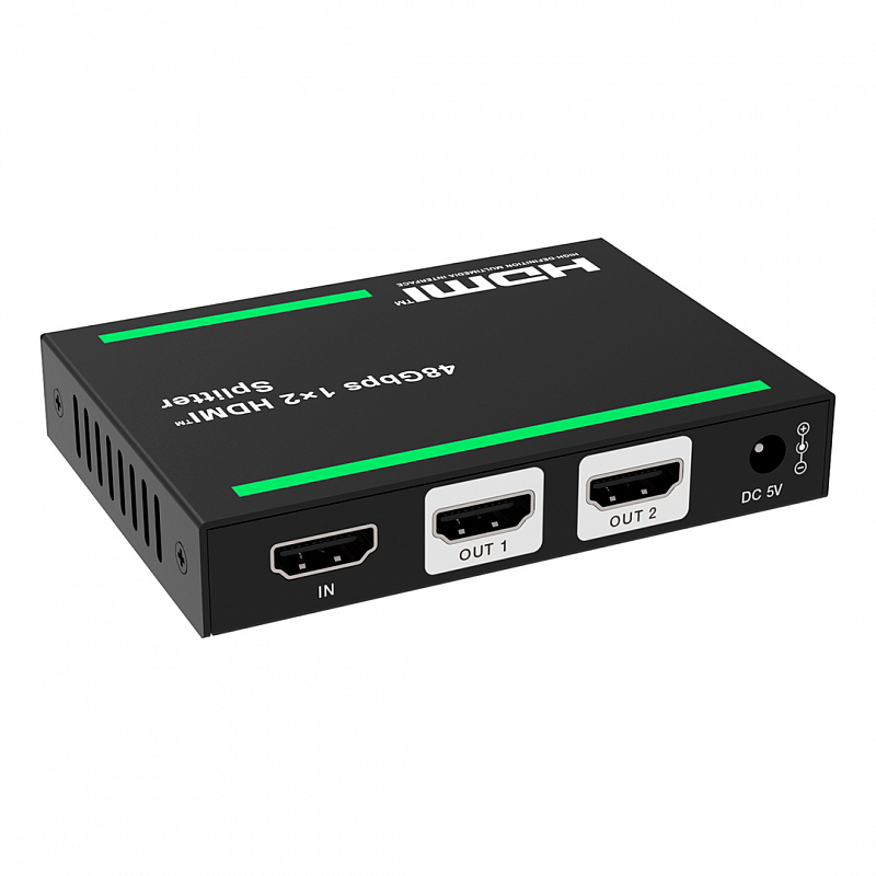 Сплиттер 1x2 HDMI 2.1, HDCP 2.3, Lideo SP-8K12: купить в Москве