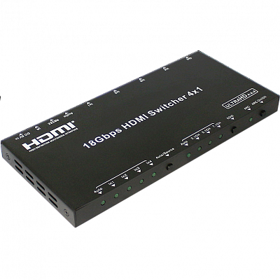 Коммутатор HDMI 4:1 6G Prestel SW-H41A 