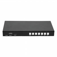 Коммутатор HDMI 1.4, USB 3.0, USB 2.0 в HDMI 2.0, USB Type-C, с мультивьюером, управление по RS-232, Prestel SW-31MU: купить в Москве