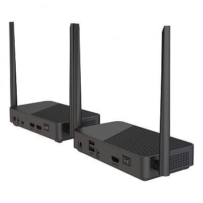 Беспроводной удлинитель HDMI сигнала, 100 метров, Lideo WEH-4K60