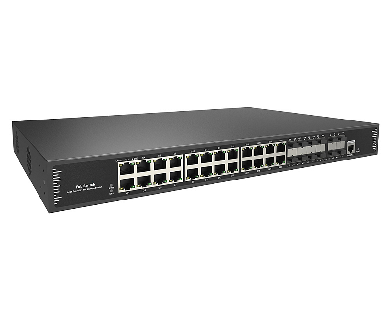 PoE L2+ коммутатор Prestel NS2-24C1-8F1-600P-4F10: купить в Москве